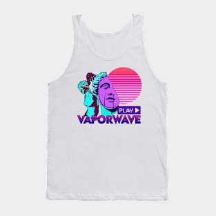 AESTHETIC VAPORWAVE V.3 Tank Top